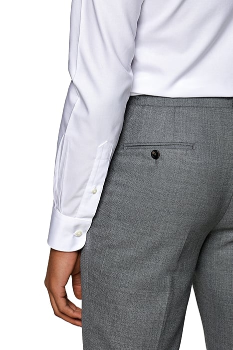 WHITE PINPOINT OXFORD EXTRA SLIM FIT SHIRT 7