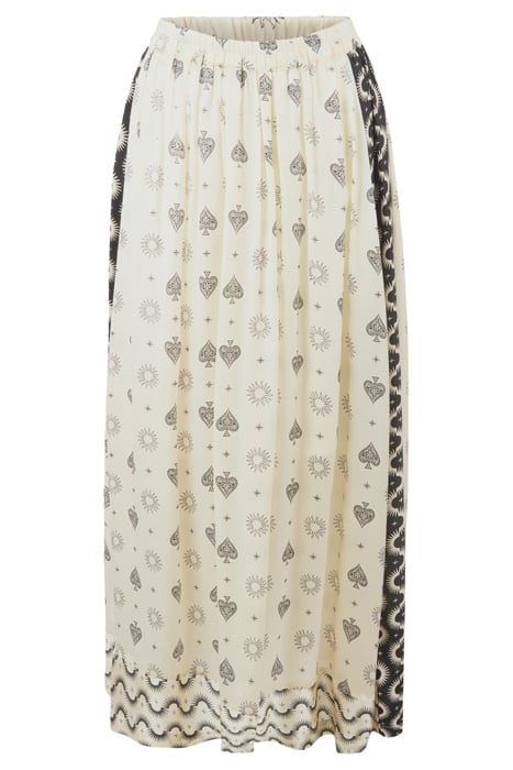 LM-ROCKY SATIN SKIRT EKSEPT BY SHOEBY OFFWHITE 1