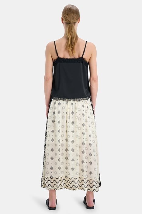 LM-ROCKY SATIN SKIRT EKSEPT BY SHOEBY OFFWHITE 3