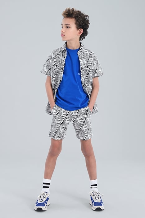 BA-ROLY SHORT JILL&MITCH BY SHOEBY BLACK/WHITE 2