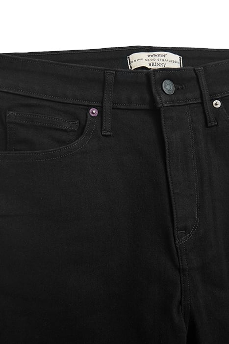 AMELIA SKINNY JEANS BLACK DENIM 4