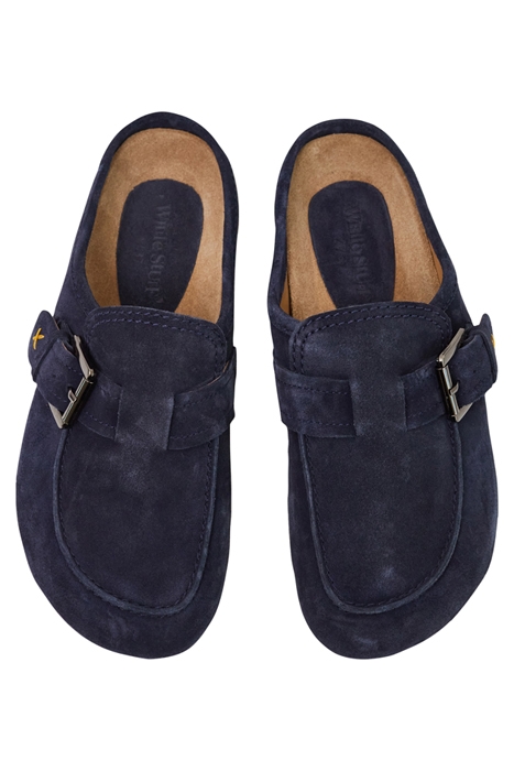 BACKLE SUEDE FOOTBED DARK NAVY 3