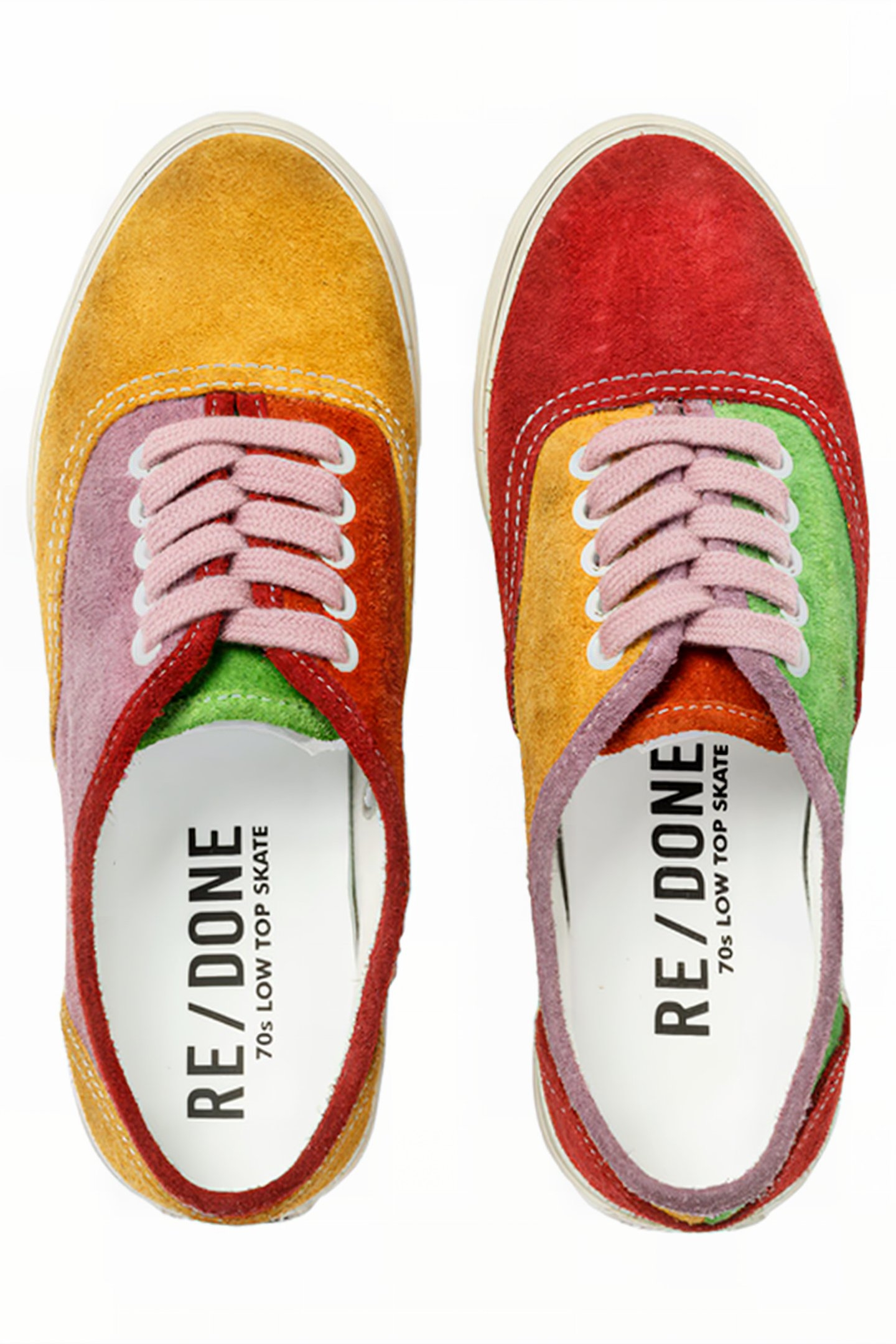 70S LOW TOP SKATE MULTI COLORFUL 3