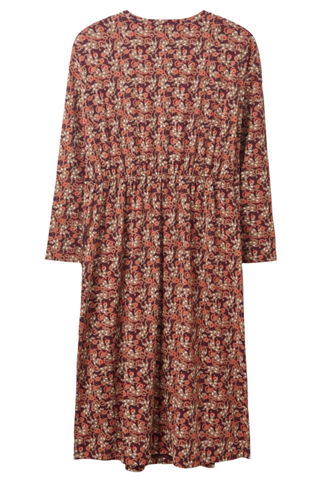 POPPY JERSEY DRESS PLUM MLT 5