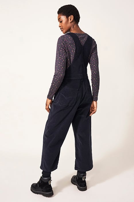 KELLY WIDE LEG CORD DUNGAREE DK GREY 2