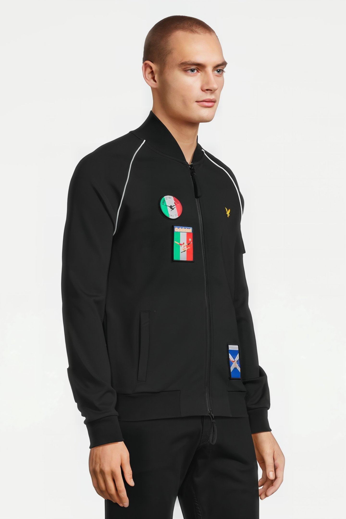 PANINI STICKER TRACKSUIT BOMBER JET BLACK 3