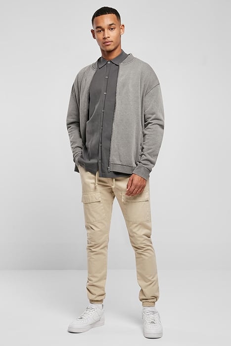 WASHED SWEAT BOMBER DARKSHADOW 4