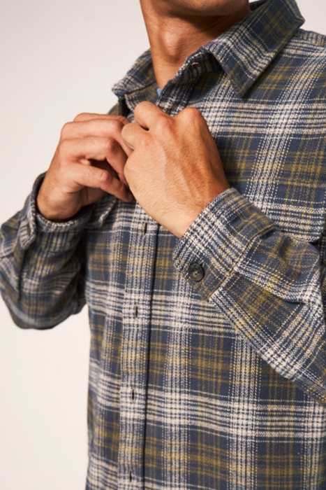 DARWEN CHECK OVERSHIRT BLK MLT 3