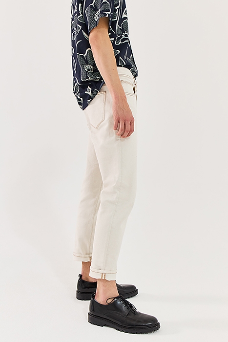 MEN’S IVORY SLIM JEANS OFF-WHITE 2