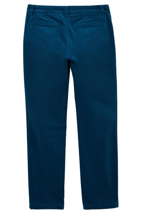 SIENNA STRETCH VELVET TROUSERS DK TEAL 6