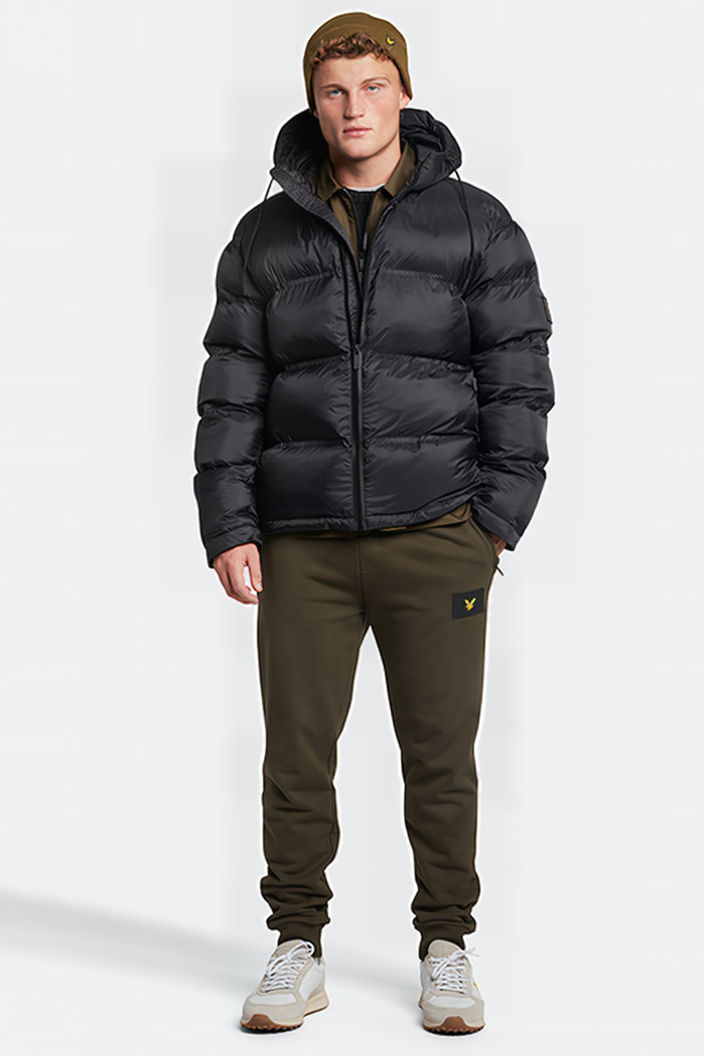 SCULPTURAL PUFFER JACKET Z865 JET BLACK 3