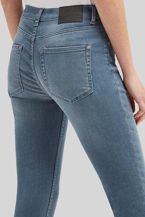 R REBOUND 30" SKINNY JEANS BLUE GREY 3