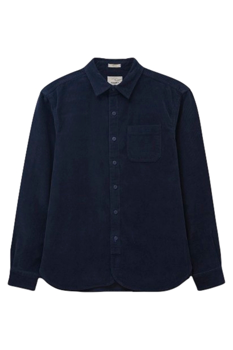WHITWICK CORD SHIRT DARK NAVY 1