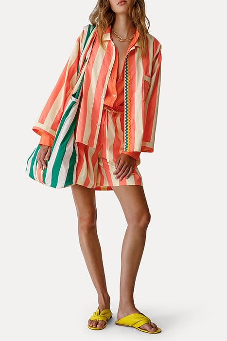 "CONTEMPORARY STRIPED POPLINE" BERMUDA RAGGIO DI SOLE 4