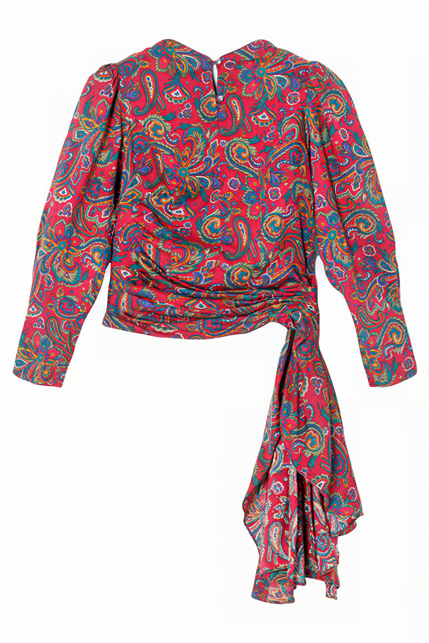 SIDE CASCADE BLOUSE ASSORTED 2