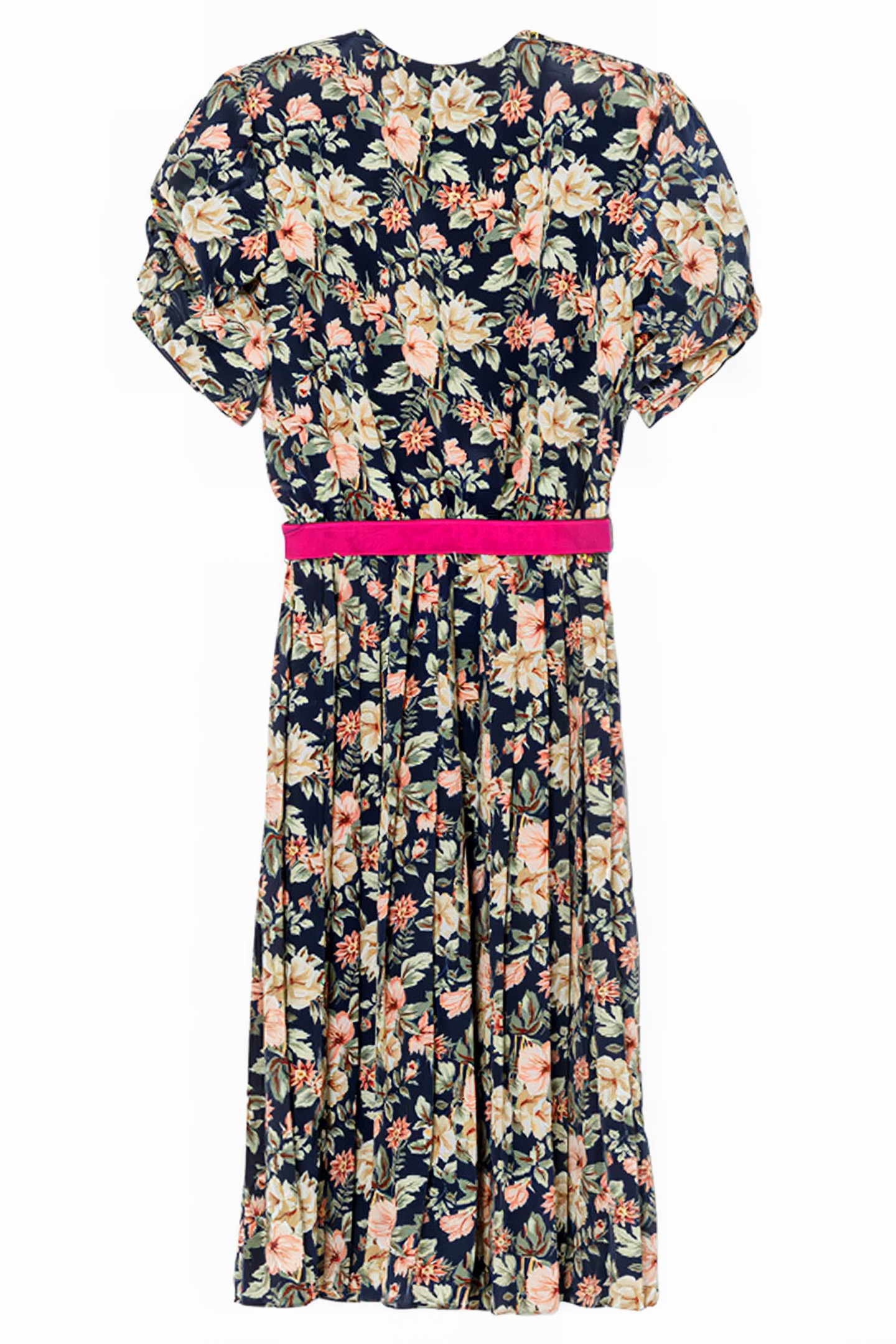 FRONT SLIT DRESS W/ BELT ASSORTED 2