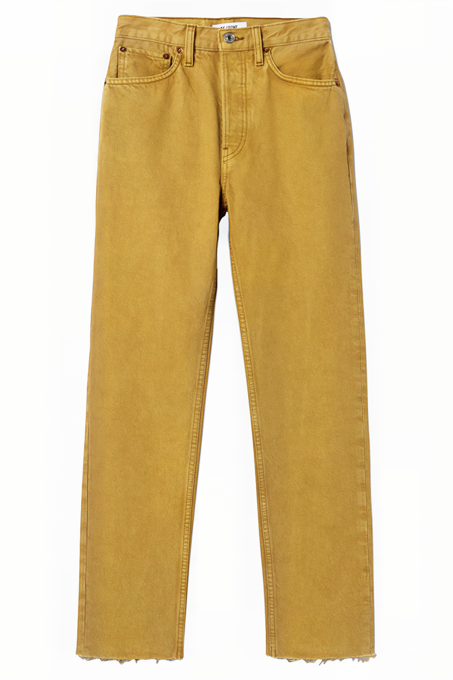 70S STOVE PIPE WASHED MUSTARD 1