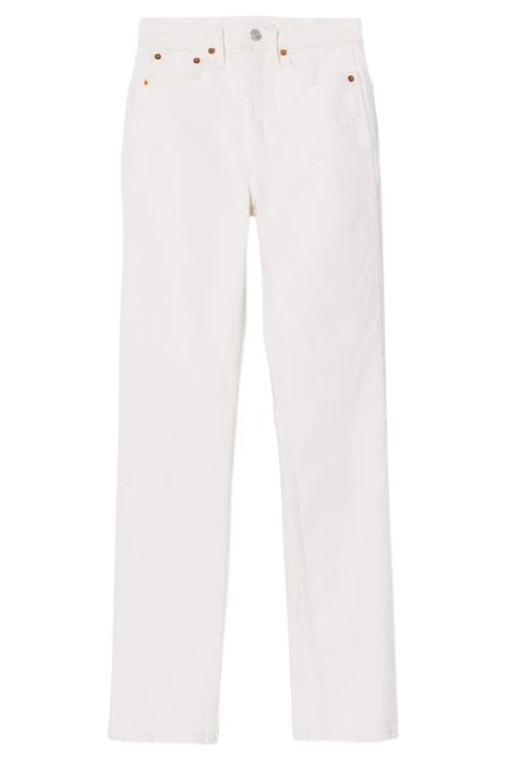 80S SLIM STRAIGHT VINTAGE WHITE 1