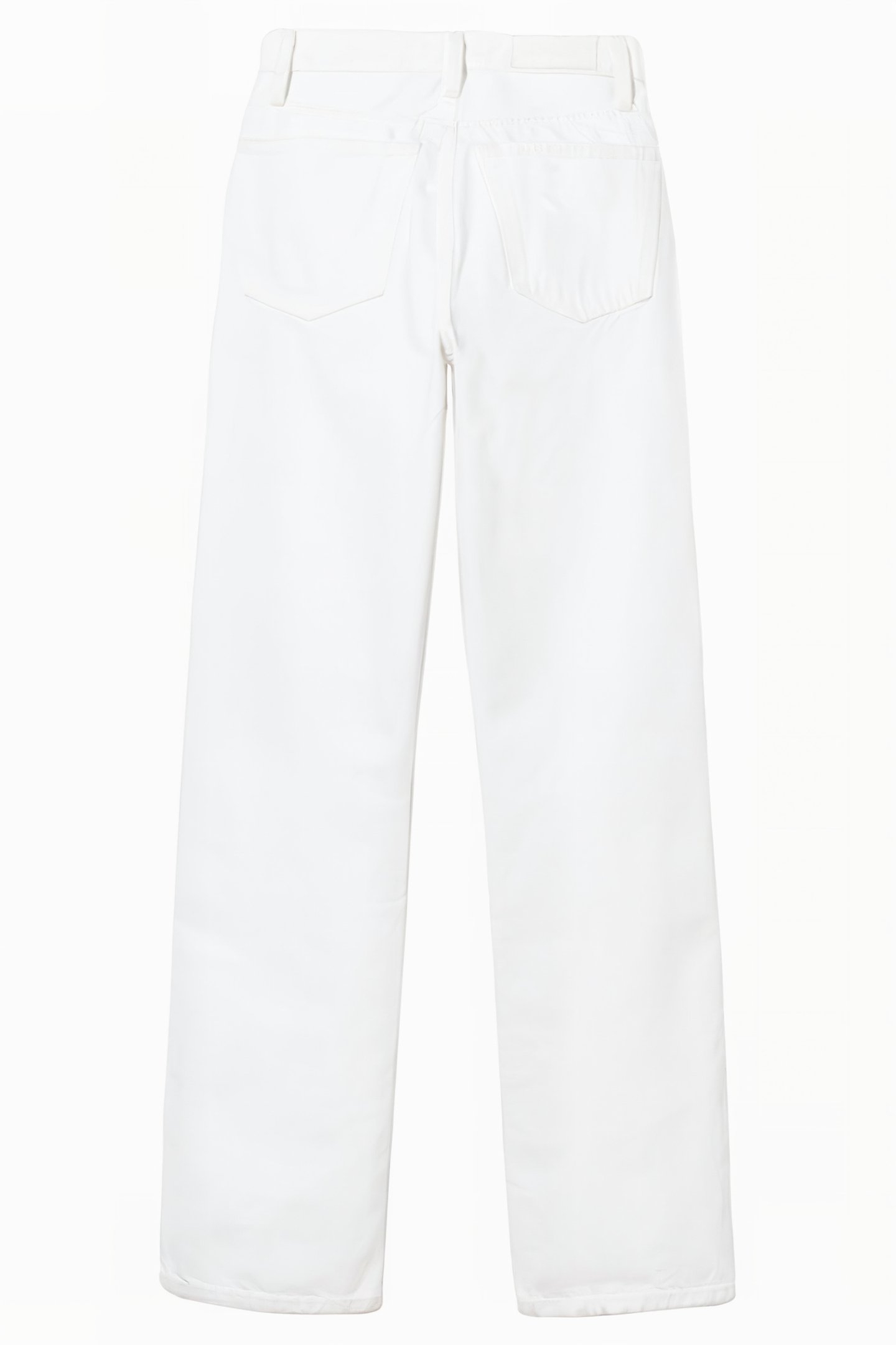 90S HIGH RISE LOOSE WHITE WITH RIPS 2