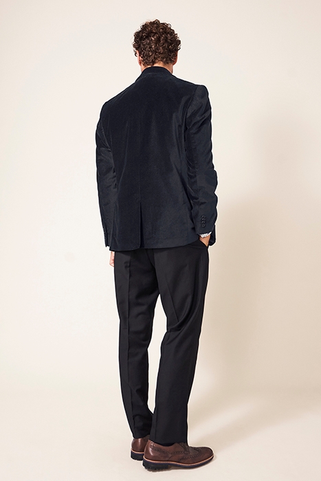 VELVET BLAZER DARK NAVY 2