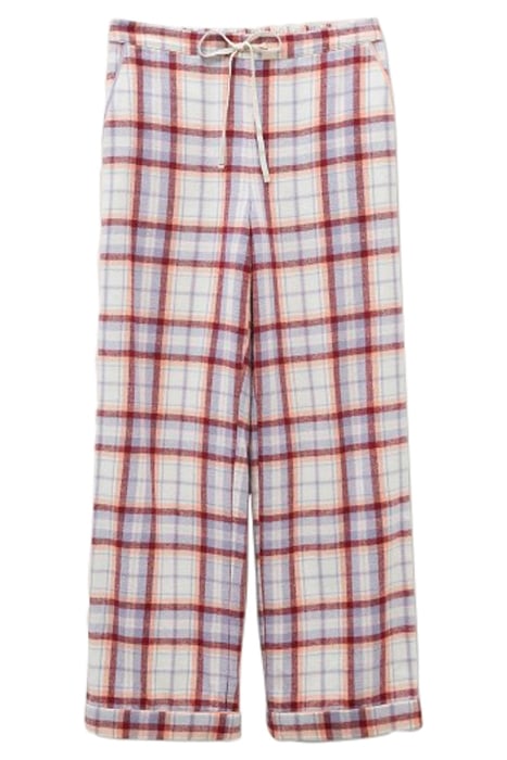 NINA ORGANIC BRUSHED PJ BOTTOM PINK MULTI 1