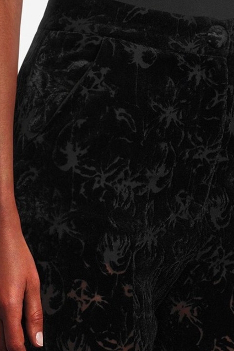 WOMEN‘S VELVET DEVORÉE PANTS BLACK 099 4