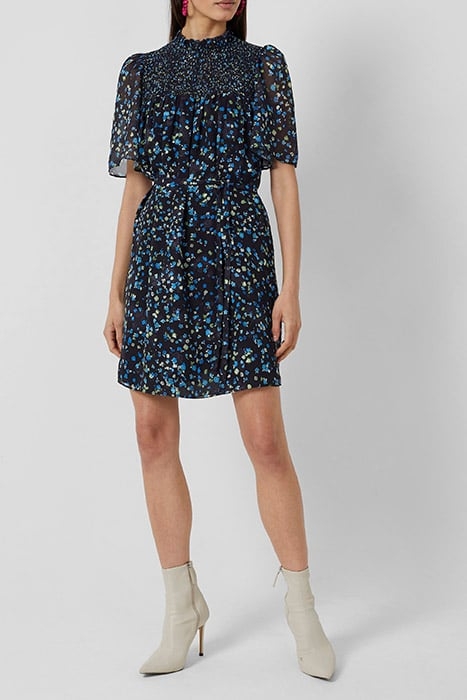 FERNA BELLA SMOCK DRESS BLACK MULTI 1