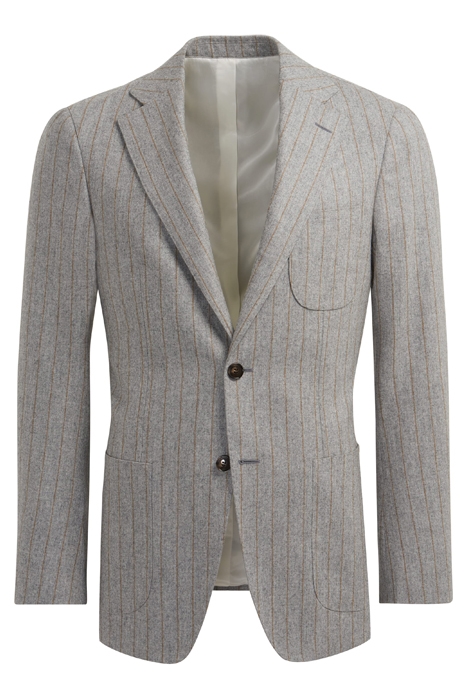 GREY STRIPED HAVANA BLAZER 2