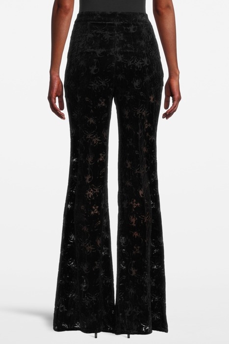 WOMEN‘S VELVET DEVORÉE PANTS BLACK 099 2