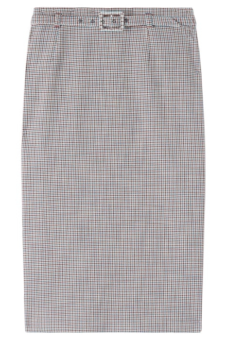 MAREN MIDI SKIRT CREAM CHECK 5