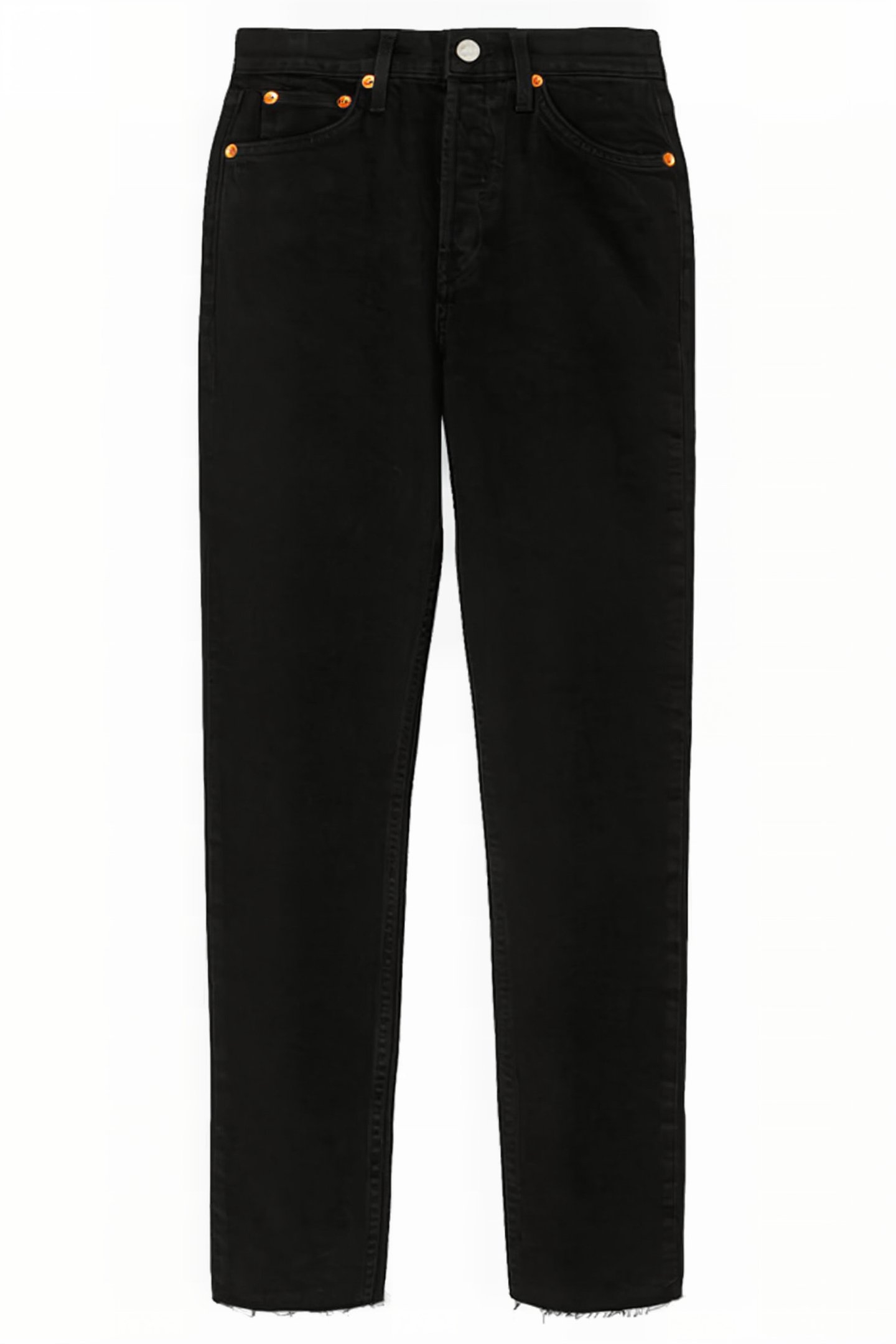 90S HIGH RISE ANKLE CROP BLACK 1