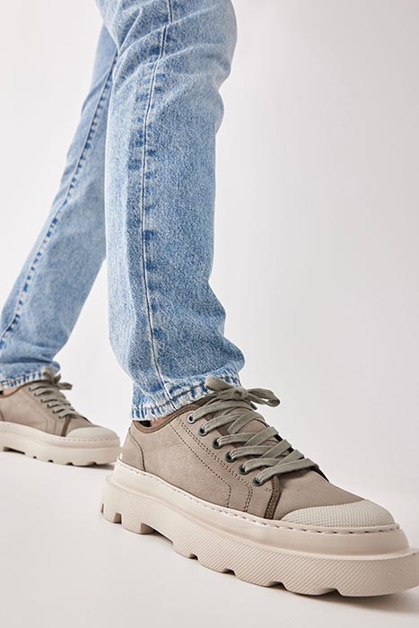 MONRO ORION (M) LT GREEN NUBUCK MULTICOLOR 2