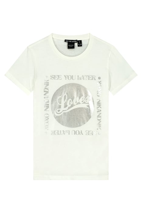 PIPPA LOVES T-SHIRT OFF WHITE 1