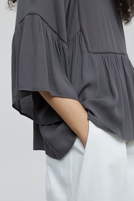 LENI SHIRTS & BLOUSES DARK NICKEL 4