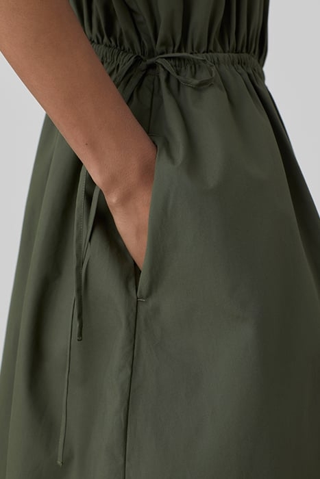 BACKLESS DRESS PINE GREEN 5