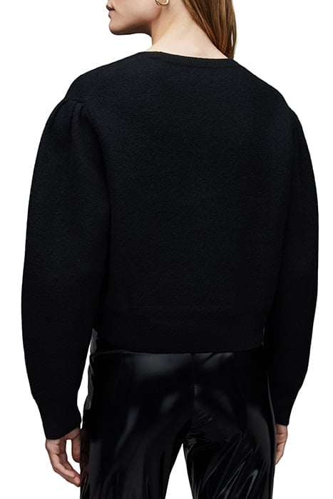 VIKA BOILED JUMPER BLACK 2