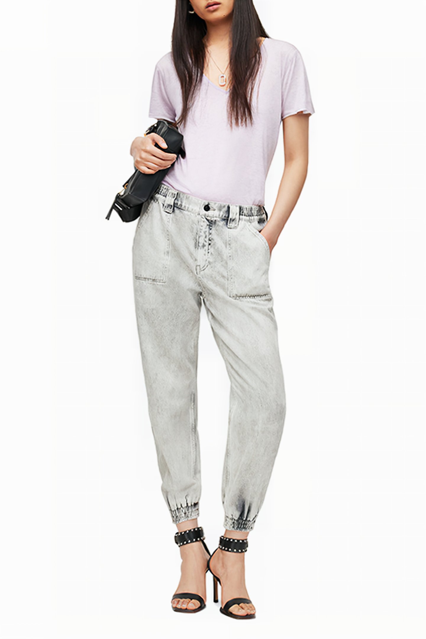 EMELYN SHIMMER TEE ASH DESERT PINK 3