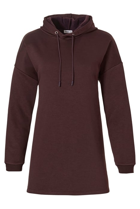 LW OVER HOODIE/SWEATER LENA RELAX LOUNG AUBERGINE 1