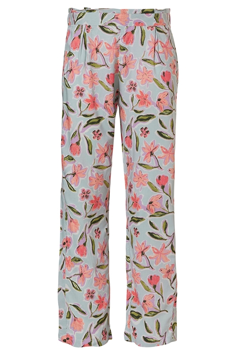 NW BO. TROUSERS MADDY PAINTED FLOWER PINK FLOWER 1