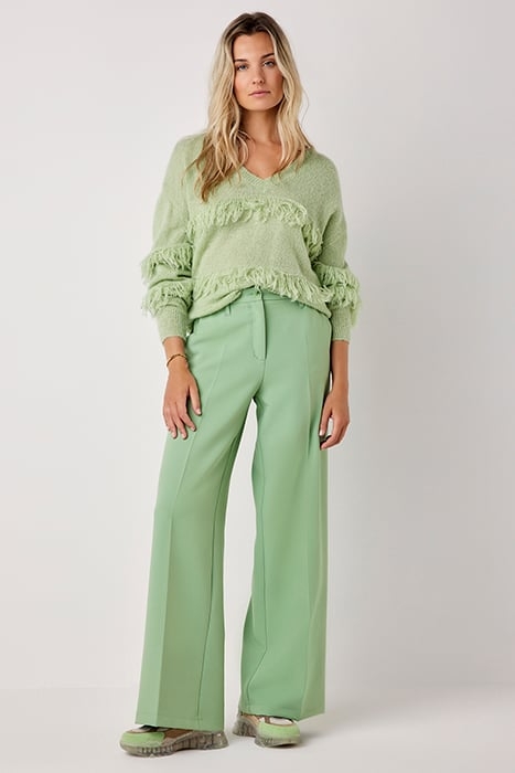 TROUSERS WIDE LEGS FOAM UNI SAGE 2