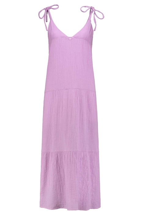 BOGOTA DRESS MOUSSELINE WAFFLE SHEER LILAC 4