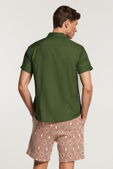ETHAN SHORTSLEEVE SHIRT CILANTRO GREEN 3