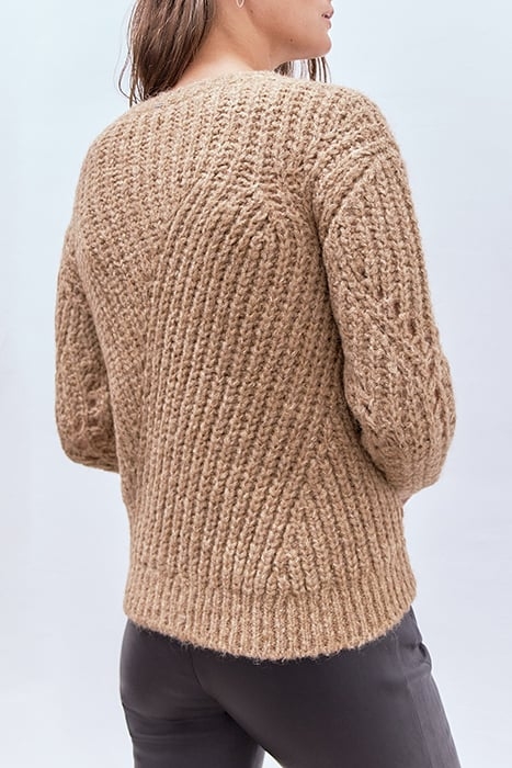 SESAME PURE EDITION SWEATER WITH PRETTY STITCHING 2