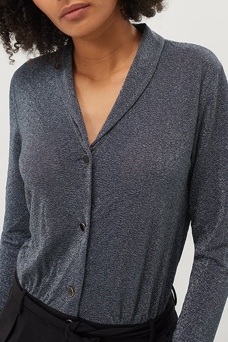 BLACK AND NIGHT BLUE GLITTERY JUMPSUIT 4