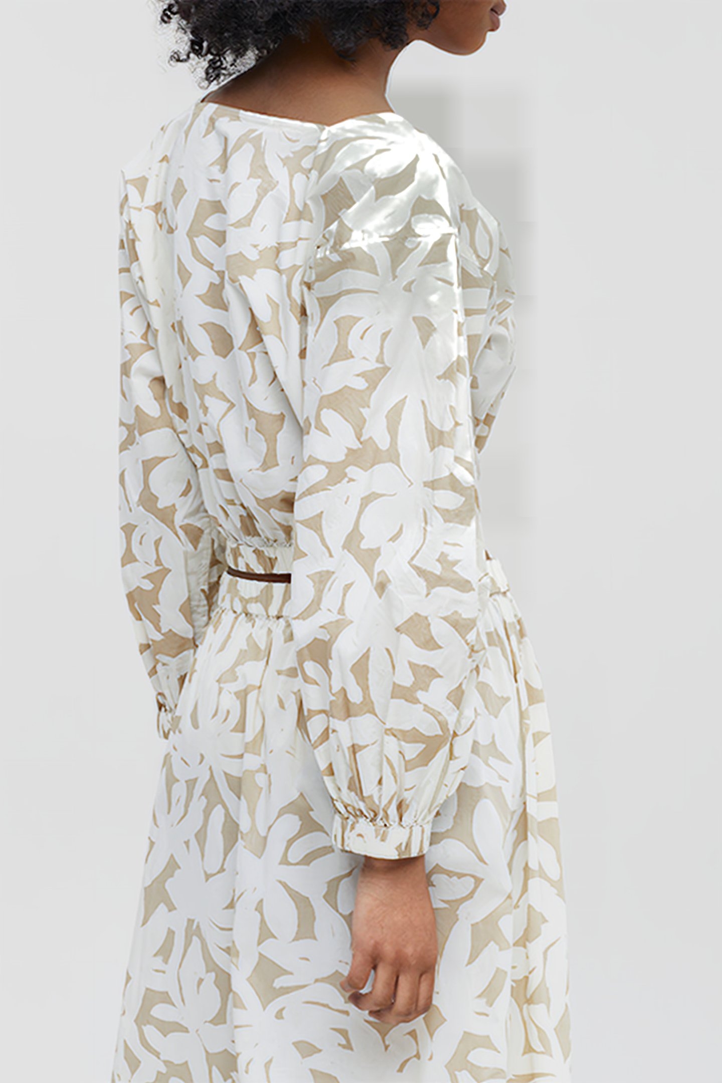 CLOSED WOMEN ELASTIC CROPPED SHIRT SHIRTS & BLOUSES GRAIN BE 3