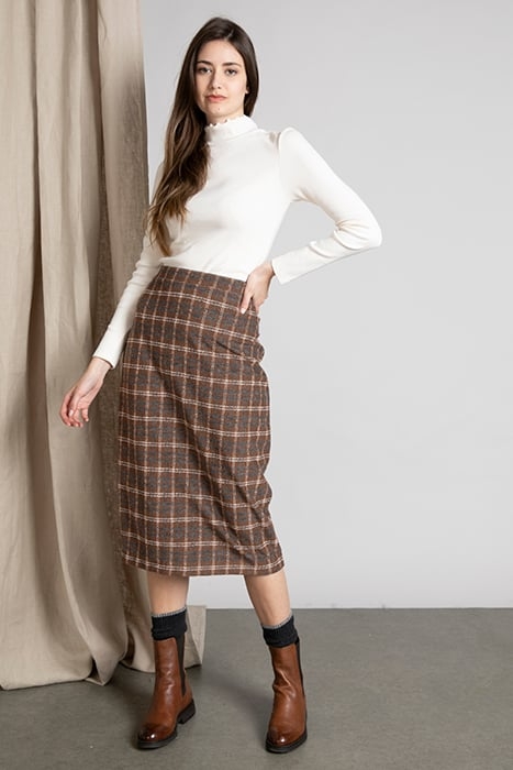 MIDIROK IN BROWN 2