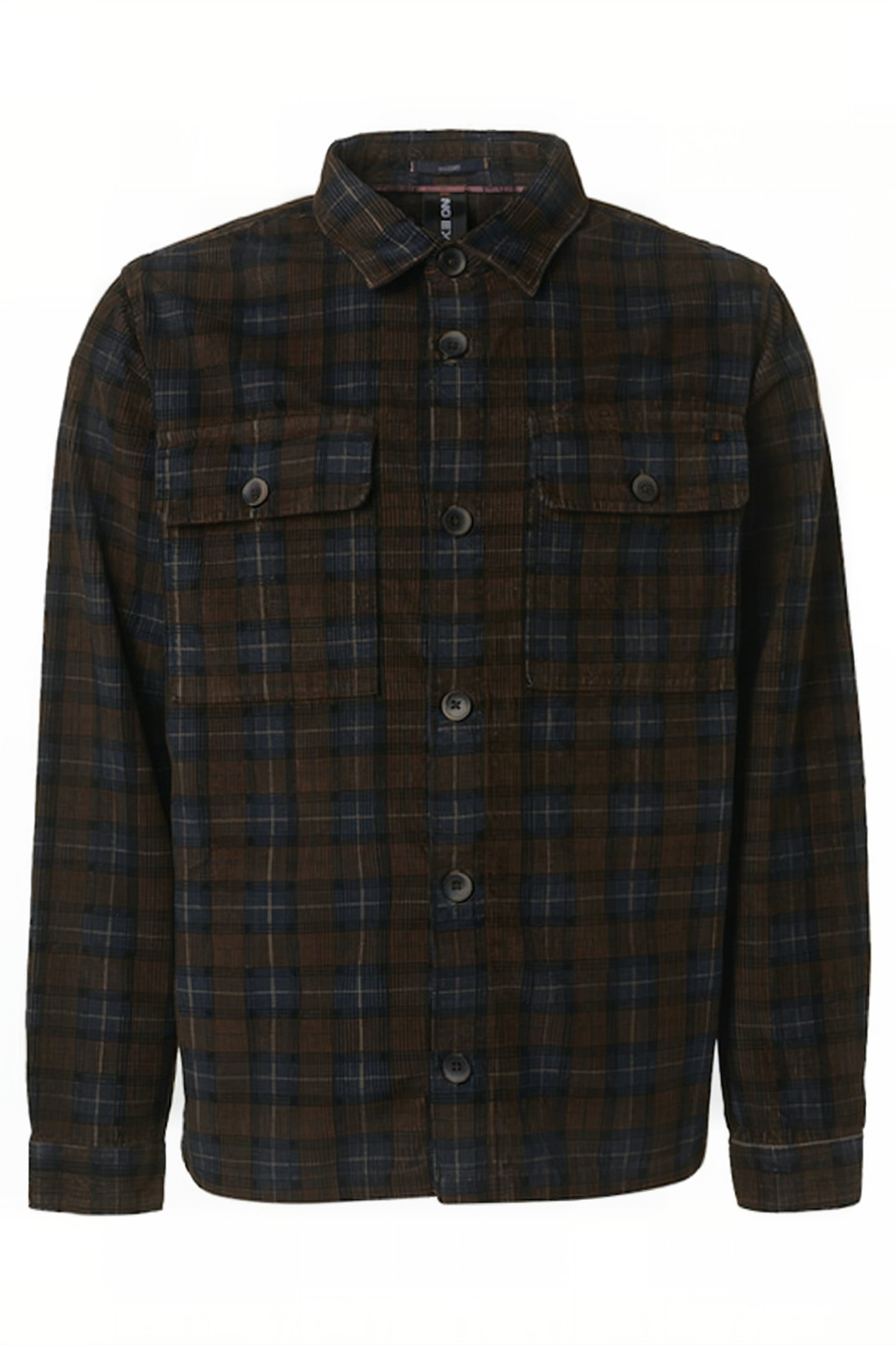 OVERSHIRT BUTTON CLOSURE CORDUROY CHECK RESPONSIBLE CHOICE C 1
