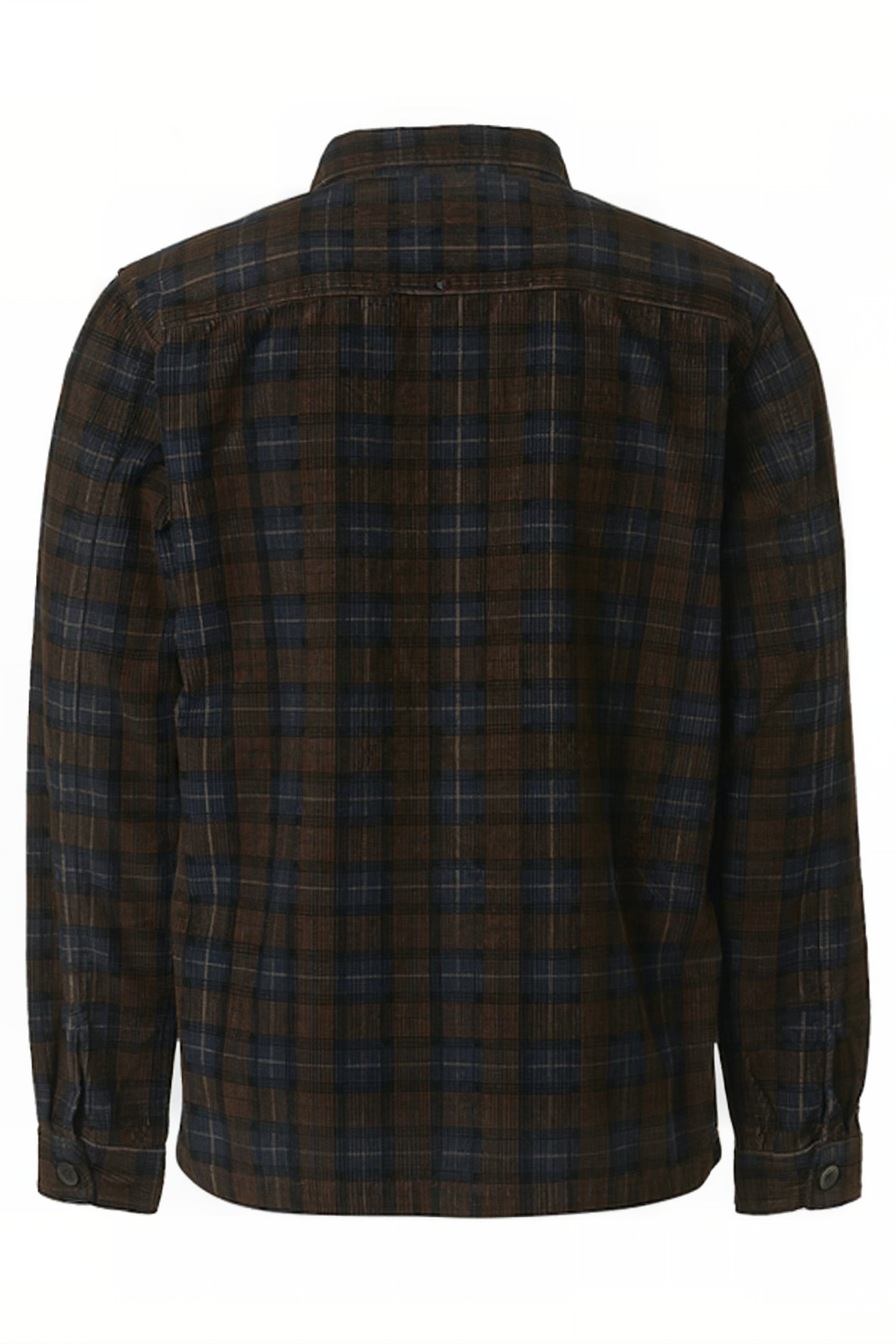 OVERSHIRT BUTTON CLOSURE CORDUROY CHECK RESPONSIBLE CHOICE C 2