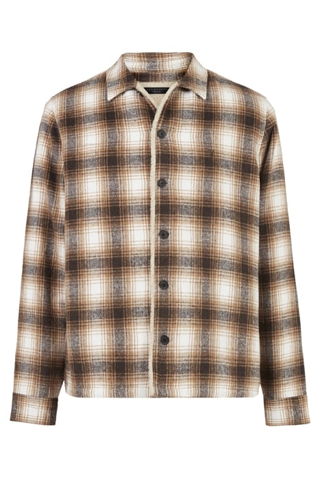 EASTFORK JACKET WHITE/BROWN 7