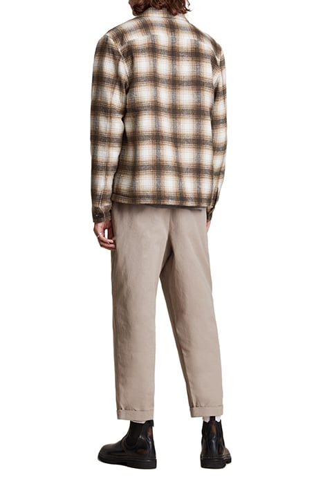 EASTFORK JACKET WHITE/BROWN 3